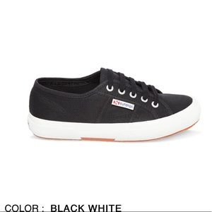 Black/White Superga 2750 Cotu Classic sneakers size 39!